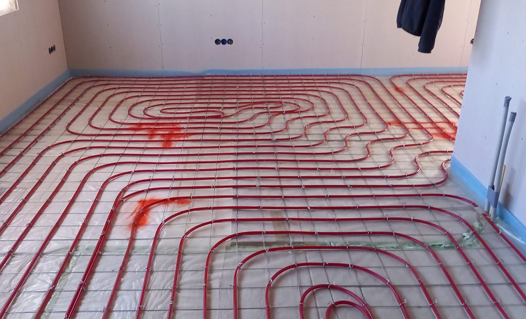 Vloerverwarming aanleggen Verkade installatietechniek